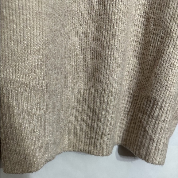 NWT Arizona Jean Co Oatmeal Heather Ribbed Knit Crewneck Sweater Small SEE NOTE - Picture 9 of 12